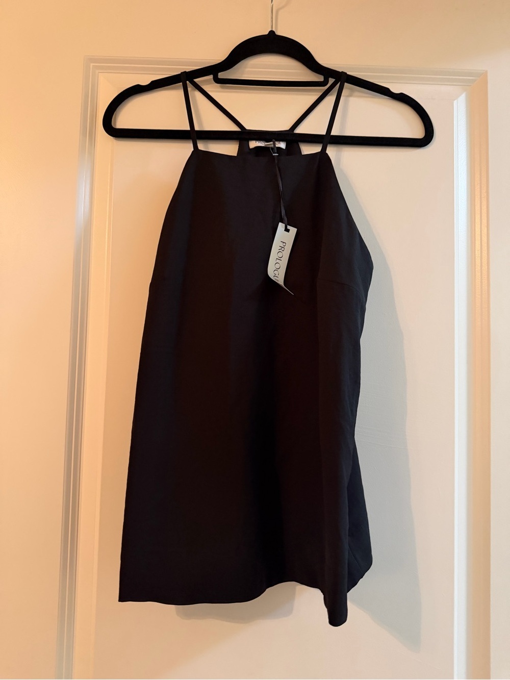 Prologue Black Strappy Tank Top